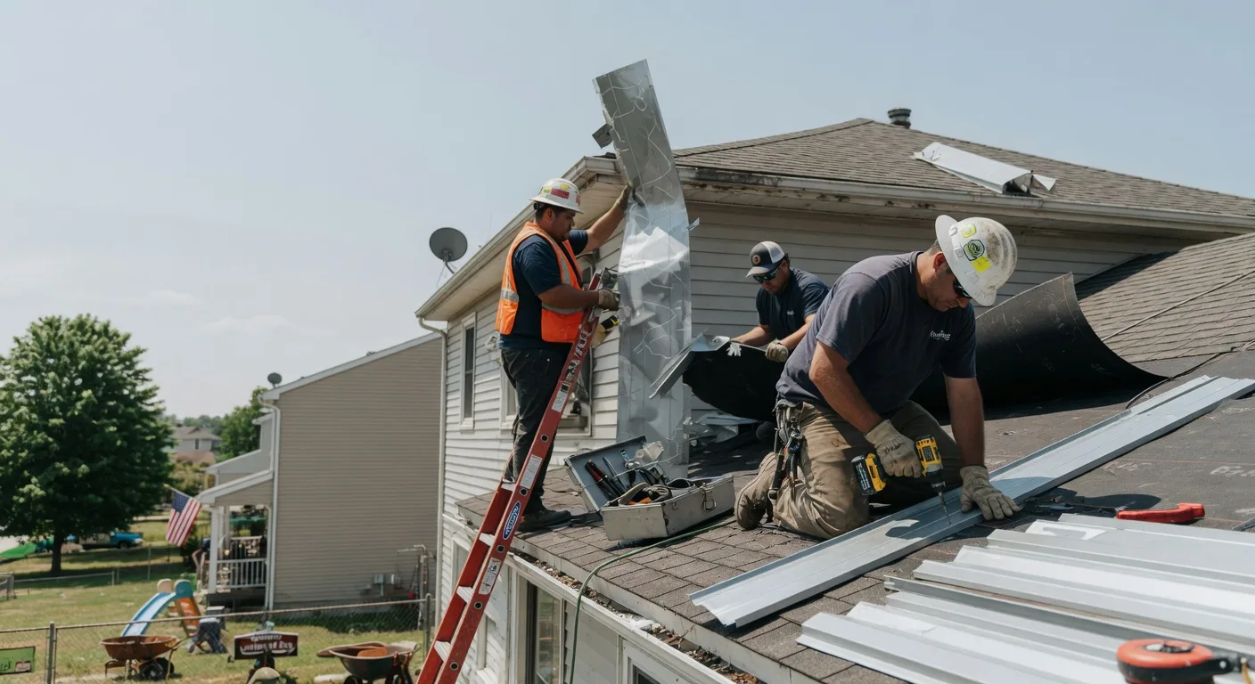 Metal Roofing Installation in Manchester, IL near me